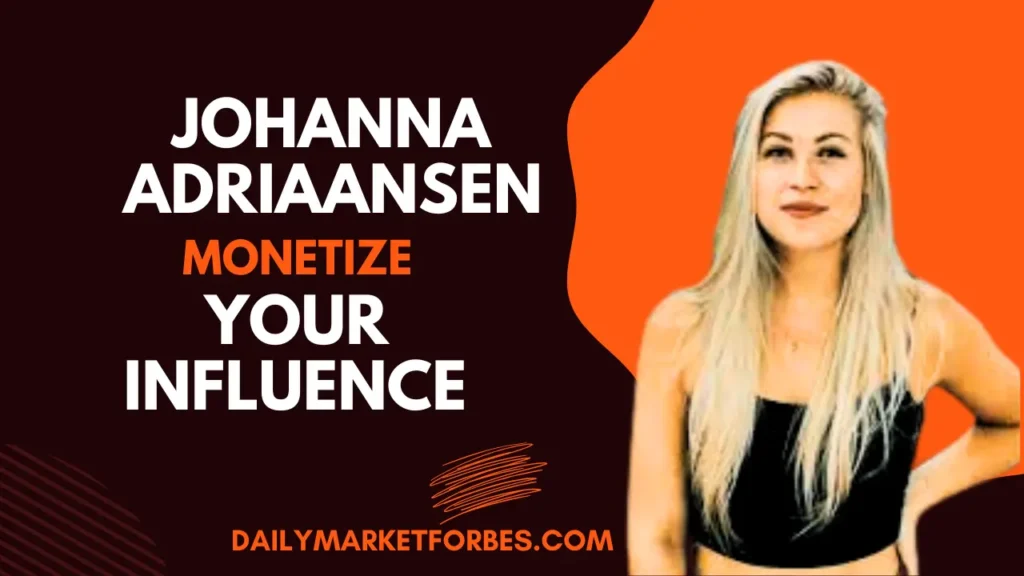 Johanna Adriaansen Strategy Your Influence